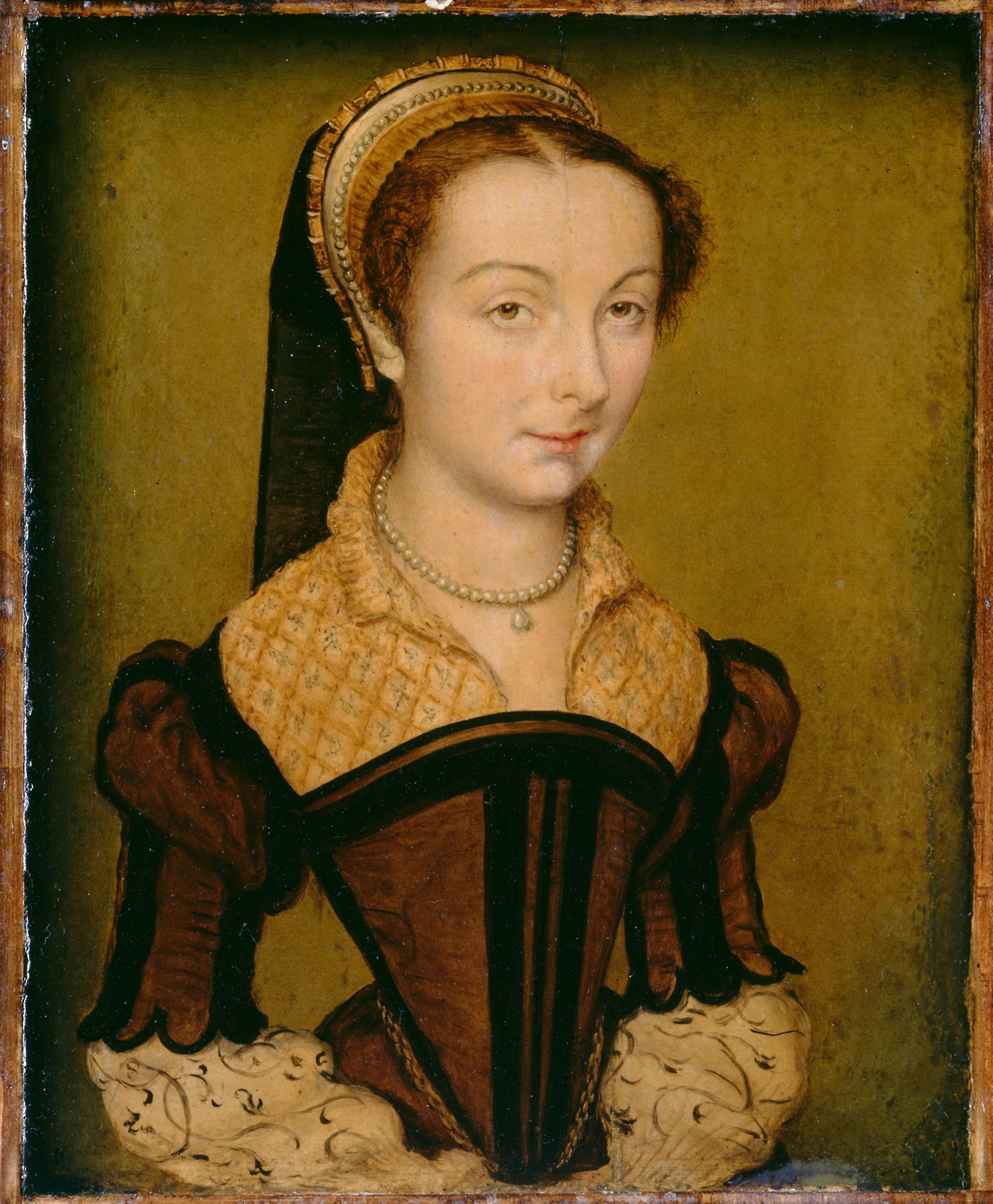 Corneille de Lyon - Louise de Halluin, dame de Cipierre - Art Institute Chicago