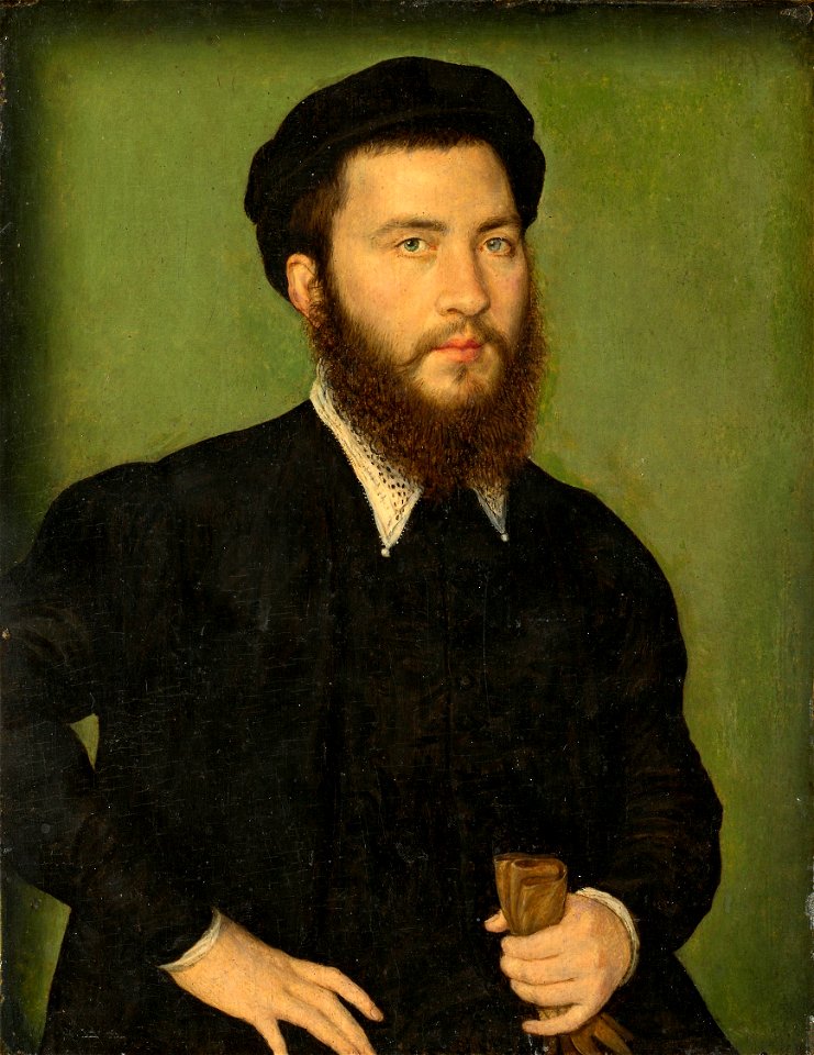Corneille de Lyon - Portrait of a Man - 1953.466 - Art Institute of Chicago