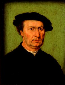 Corneille de Lyon, French (born Netherlands), 1500-10–1575 - Portrait of a Man - 169-1925 - Saint Louis Art Museum