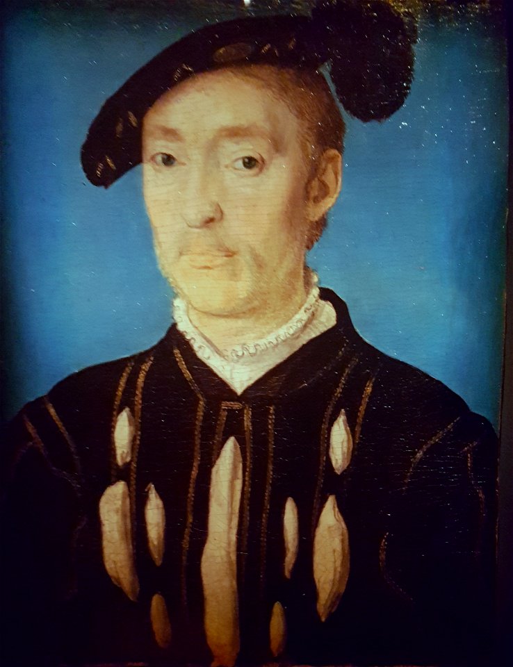 Corneille de Lyon Portrait d'homme dit Chevalier d'Ambre
