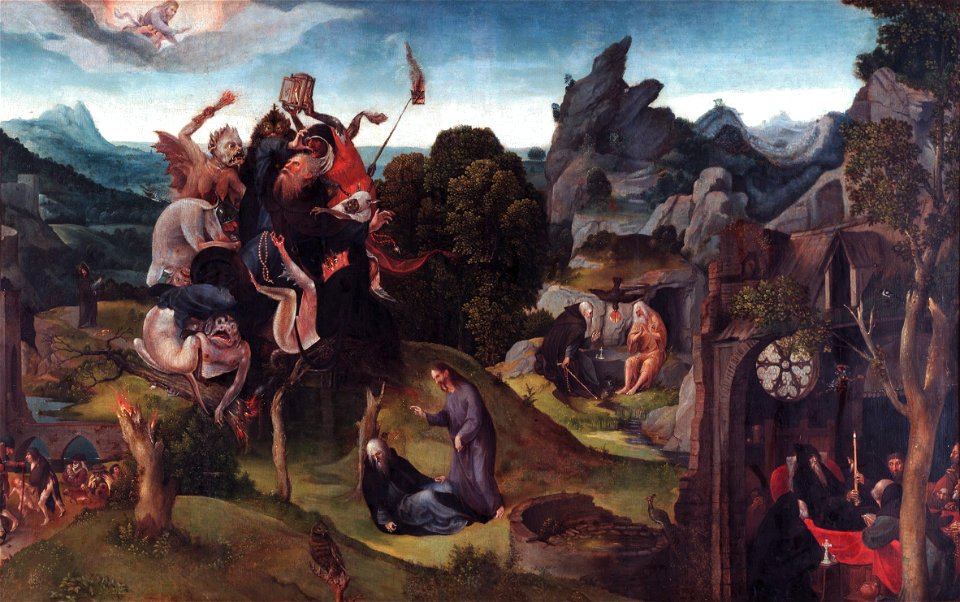 Cornelis Cornelisz Kunst - St Antony