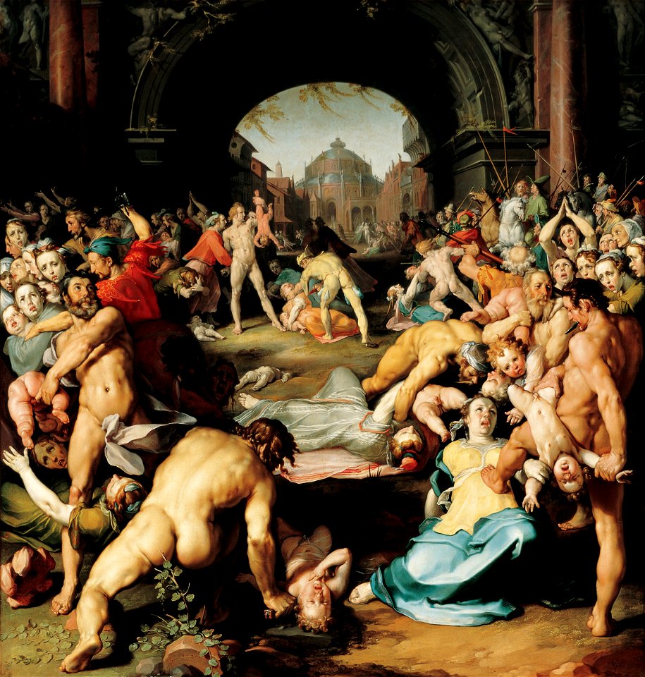 Cornelis Cornelisz van Haarlem - The Massacre of the Innocents - 22 - Rijksmuseum