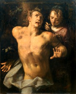 Cornelis Cornelisz. van Haarlem - The Flaying of Marsyas