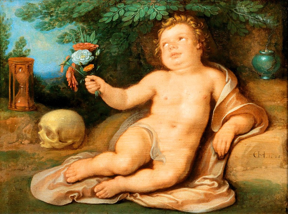Cornelis Cornelisz. van Haarlem - An Allegory of Vanitas