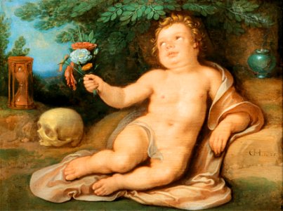 Cornelis Cornelisz. van Haarlem - An Allegory of Vanitas. Free illustration for personal and commercial use.