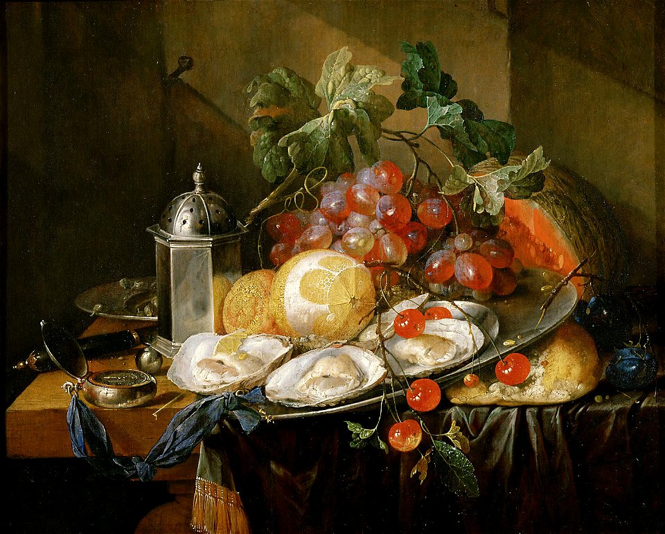 Cornelis de Heem, , Kunsthistorisches Museum Wien, Gemäldegalerie - Frühstücksstilleben - GG 567 - Kunsthistorisches Museum