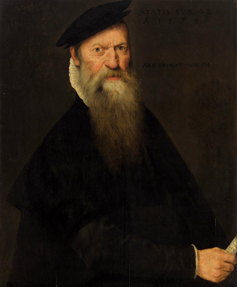 Cornelis de Visscher - Bildnis eines Musikers - GG 373 - Kunsthistorisches Museum
