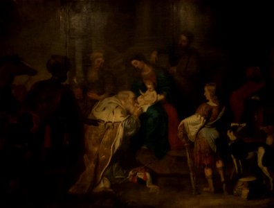 Cornelis de Vos (1584-1651) - Aanbidding door de koningen (1630) - Sevilla Bellas Artes 22-03-2011 11-04-52
