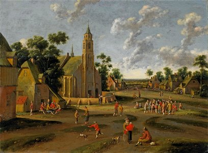 Cornelis Droochsloot Dorfansicht
