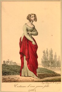 Costume d'une jeune fille (1380) (BM 1871,1209.1611)
