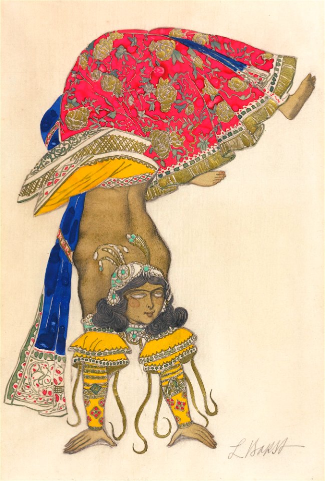 Costume design by L.Bakst 01
