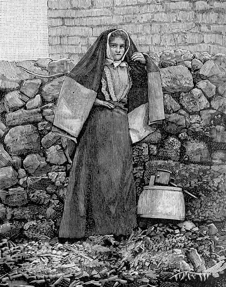 Costume di Tempio Pausania (xilografia)