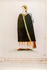 Costume of a Hungarian girl