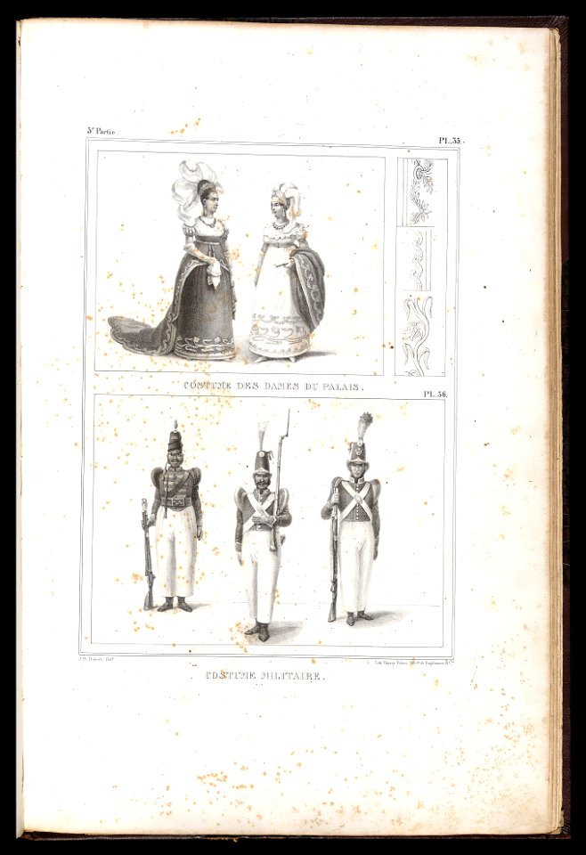 Costume des dames du palais (2), da Coleção Brasiliana Iconográfica