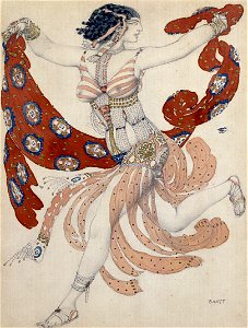 Costume of Cleopatra for Ida Rubinstain