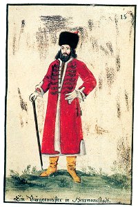 Costume of the mayor of Nagyszeben