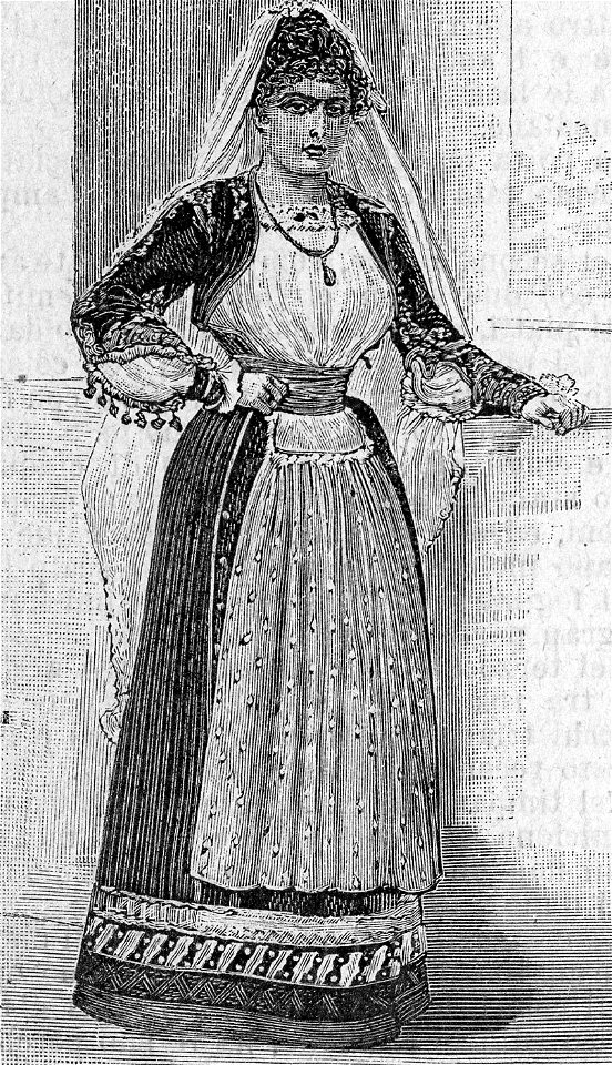 Costume di Bunannaro (xilografia)