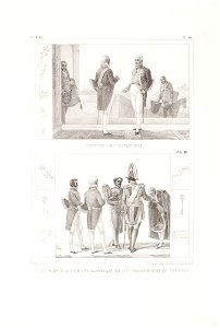 Costume des ministres, da Coleção Brasiliana Iconográfica