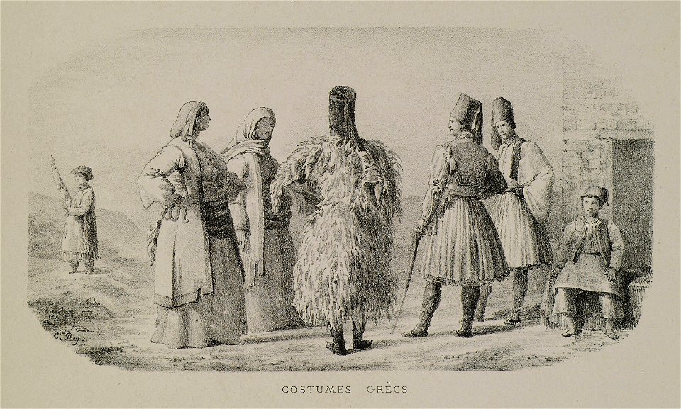 Costumes grècs - Rey Etienne - 1867