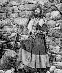 Costume di Aggius (xilografia)