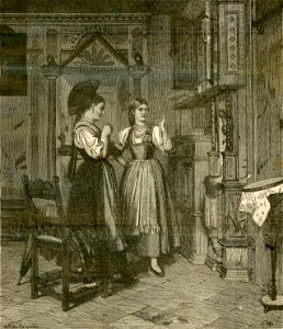 Costumi della Svizzera donne di Appenzell