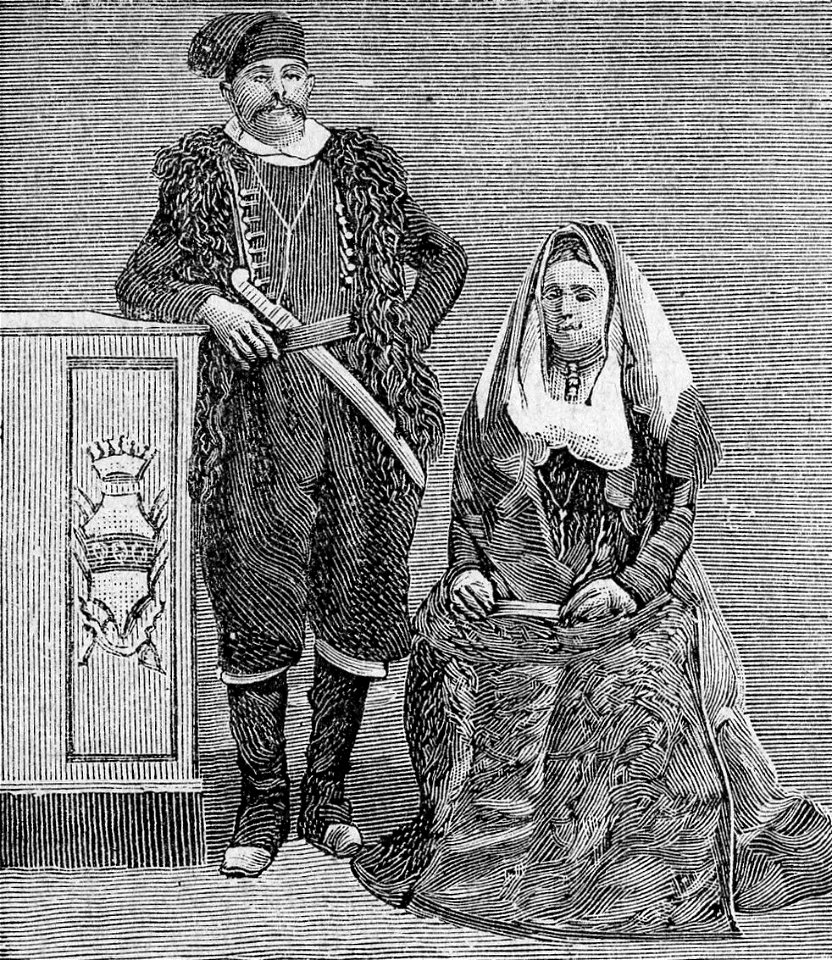 Costumi d’Iglesias (xilografia)