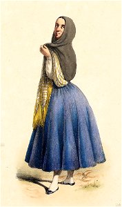 Costumes des Dames de Lima. (Perou.) (cropped 2)
