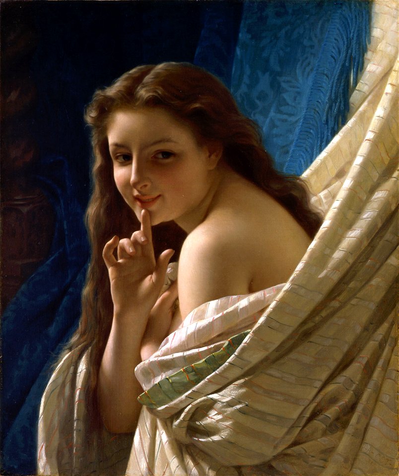 Cot Portrait Of Young Woman