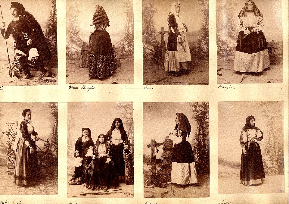 Costumes of Sardinia 1880s 02