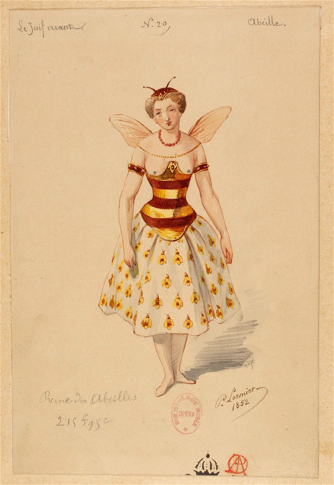 Costumes Juif errant Reine abeilles