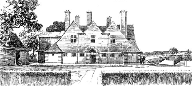 Cottage at Knebworth, fig 11 (Modern Homes, 1909)