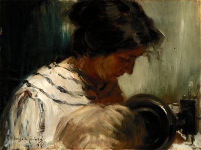 Costurera - Rafael Hidalgo de Caviedes