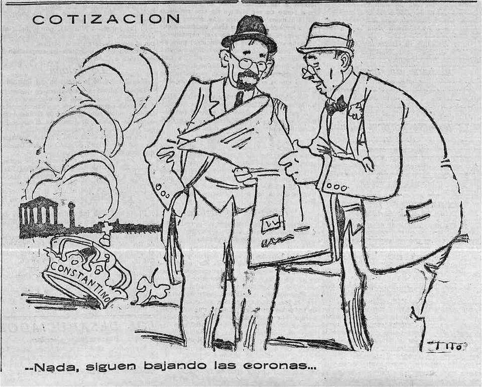 Cotización, de Tito, La Libertad, 29 de septiembre de 1922