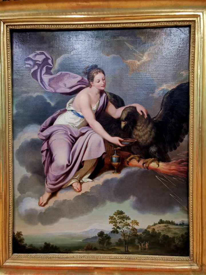 Craffonara, Giuseppe — Hebe tränkt den Adler Jupiters (Ferdinandeum)