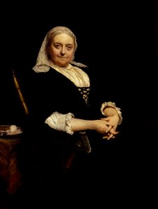 Dinah Maria Craik (née Mulock) by Sir Hubert von Herkomer