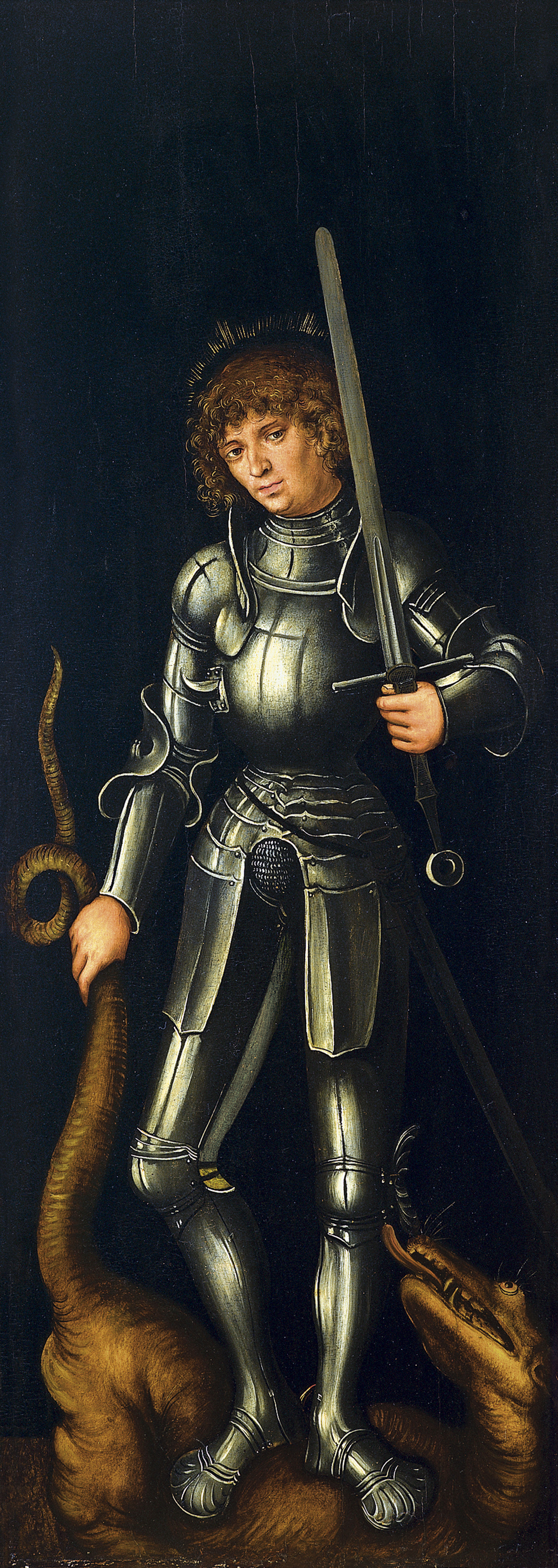 Lucas Cranach d. Ä. - Der Heilige Georg