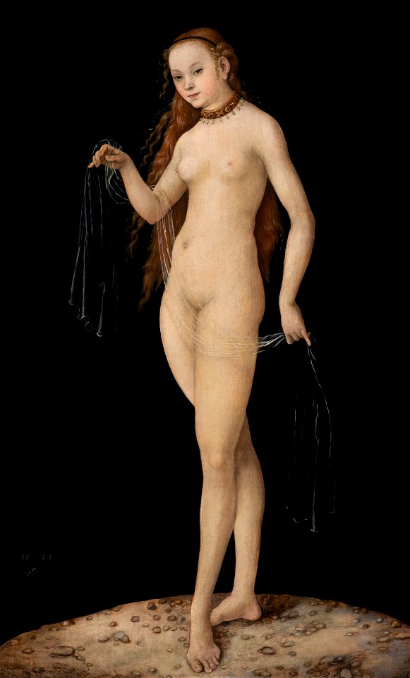 Venus by Lucas Cranach the Elder, 1531. Oil on panel