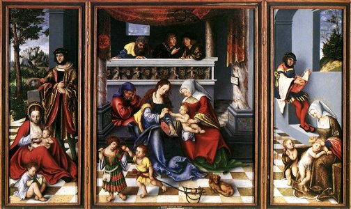 Cranach holy kinship