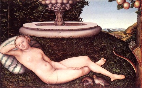 Lucas Cranach d. Ä. - The Nymph of the Fountain - WGA05638