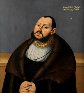 Copy (19th century) after Cranach Johannes Friedrich von Sachsen