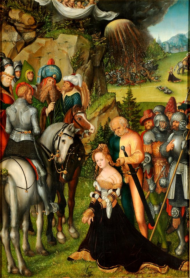Lucas Cranach d.Ä. - Die Enthauptung der Hl. Katharina, ca.1515