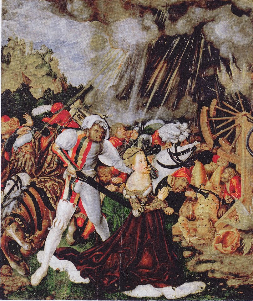 Lucas Cranach der Ältere - Das Martyrium der heiligen Katarina - ca1505