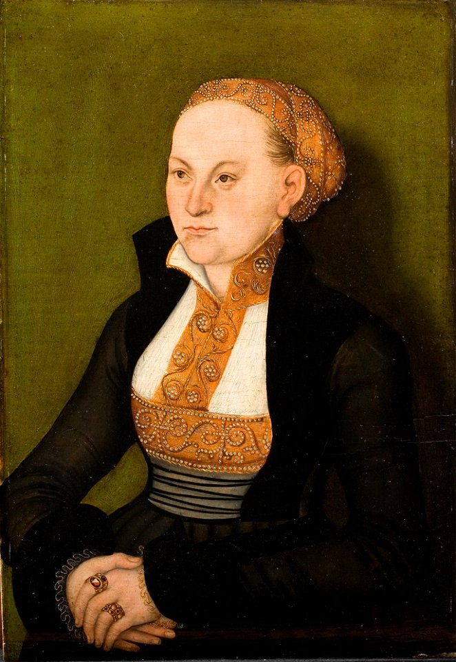 Lucas Cranach d.Ä. - Bildnis einer Frau, 1534 (Statens Museum for Kunst)