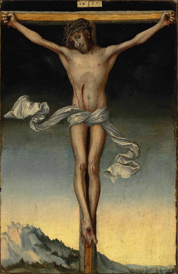 Lucas Cranach d.Ä. - Christus am Kreuz (ca.1530-35)