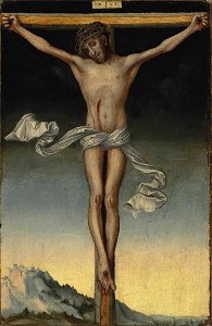Lucas Cranach d.Ä. - Christus am Kreuz (ca.1530-35)