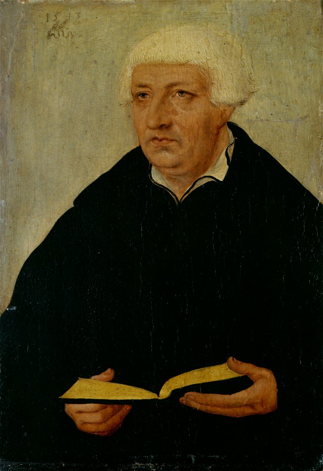 Lucas Cranach d.Ä. - Bildnis des Johannes Bugenhagen (Herzog Anton Ulrich-Museum)