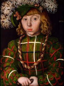 Lucas Cranach the Elder - Portrait of Johann Friedrich the Magnanimous