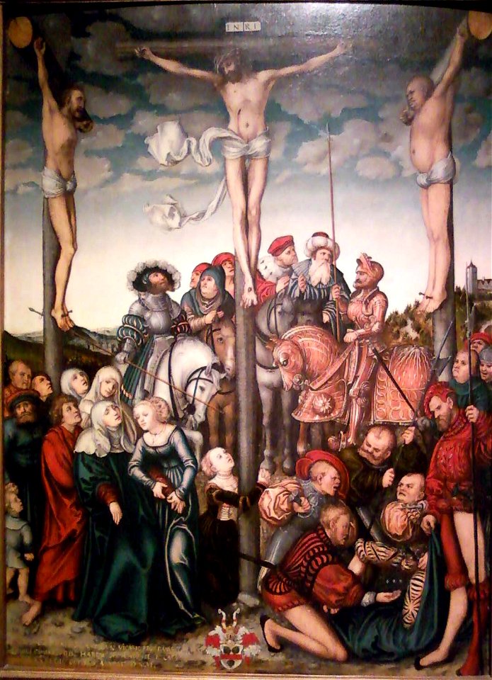 Crucifixion by Lucas Cranach the Elder