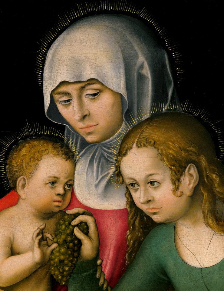 Lucas Cranach d.Ä. - Der Feilitzscher Altar (Ausschnitt der Mittellafel)