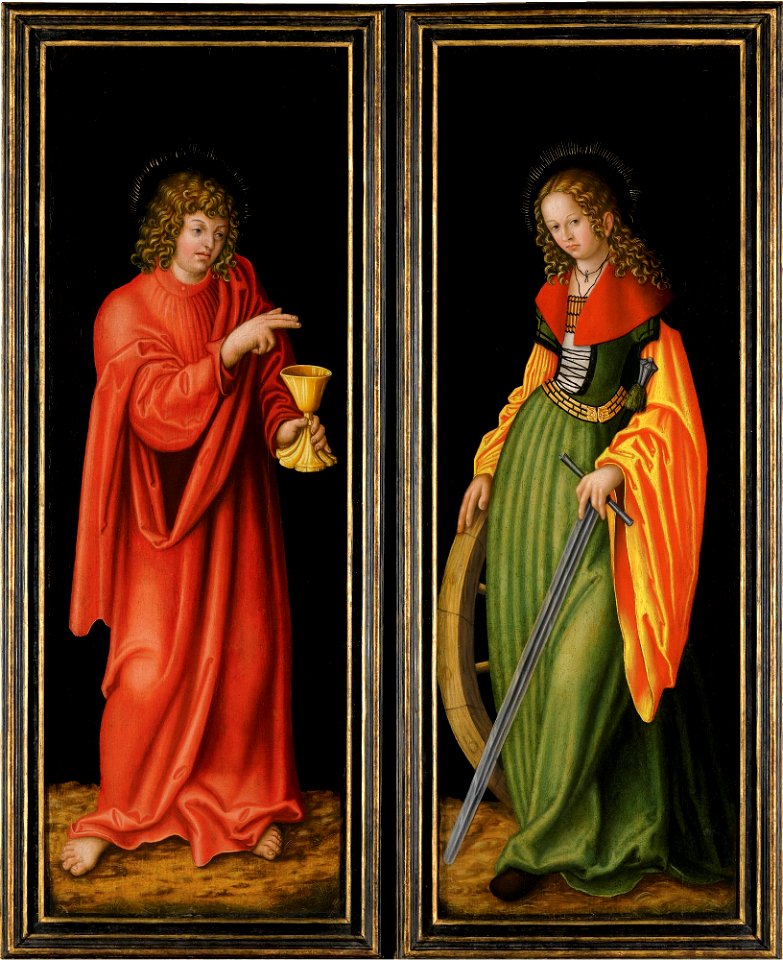 Lucas Cranach d.Ä. - Der Feilitzscher Altar (geschlossen)